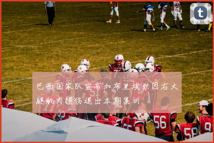 巴西国家队宣布加布里埃尔因右大腿肌肉损伤退出本期集训